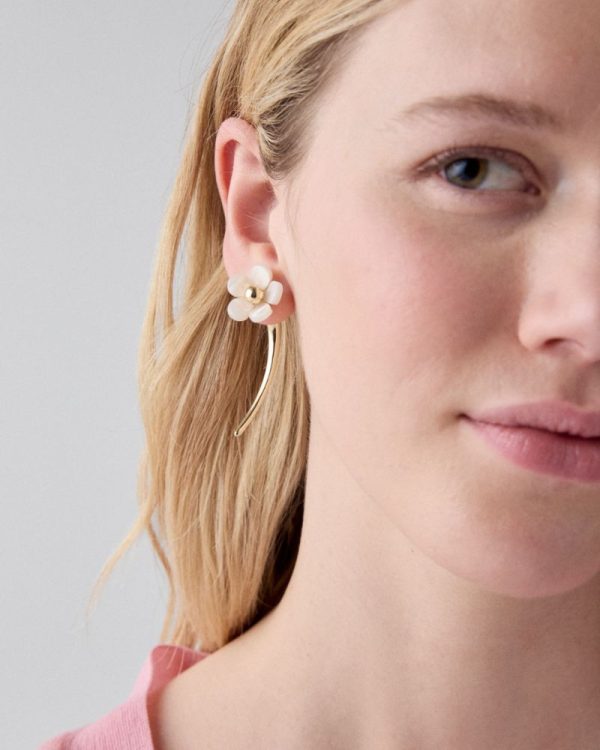 Kate Spade Outlet Summer Daze Flower Statement Earrings - Preorder