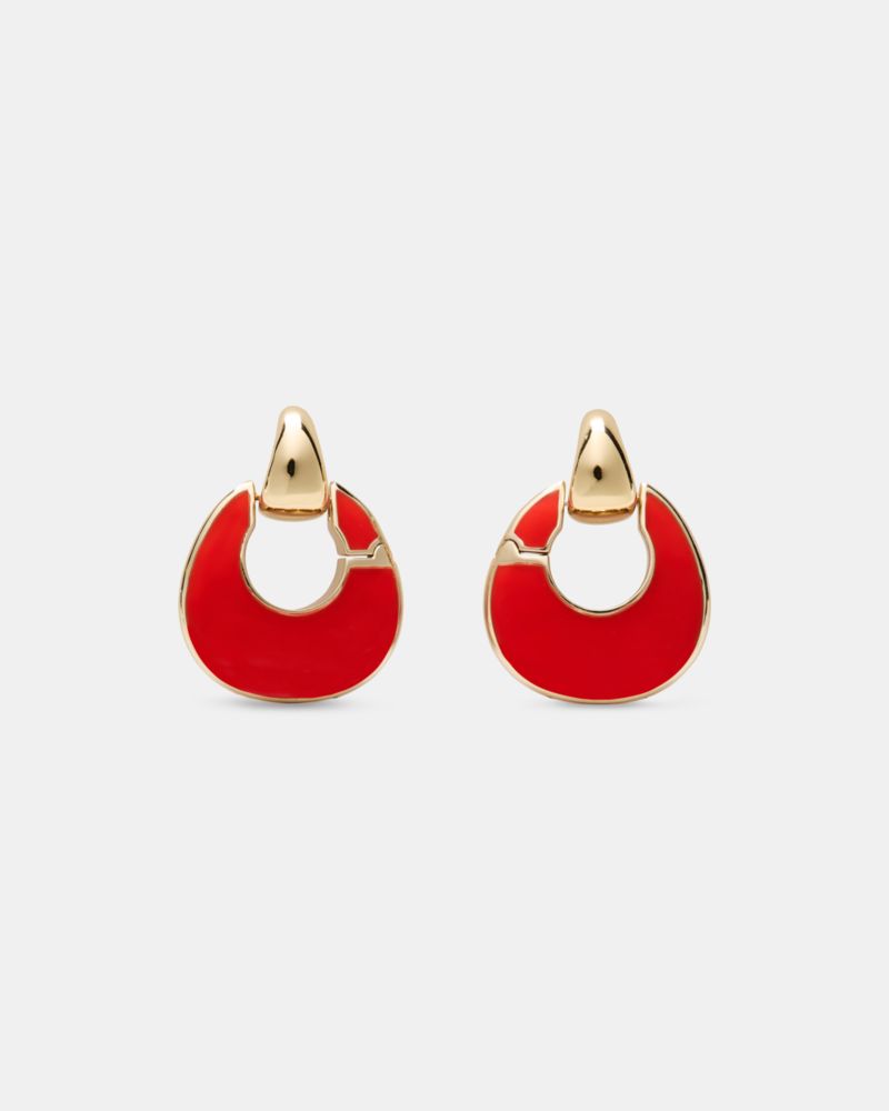 Kate Spade Outlet KS Duo Hoops - Preorder