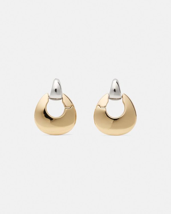 Kate Spade Outlet KS Duo Hoops - Preorder