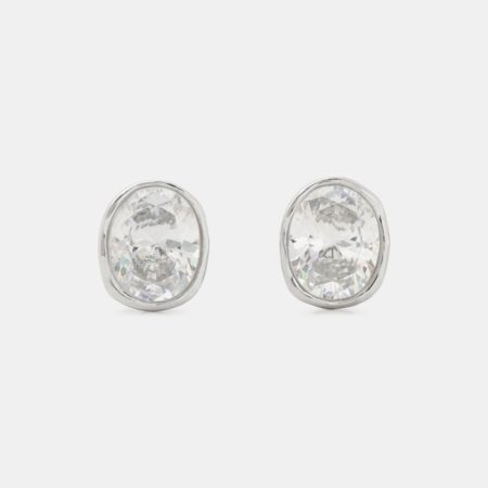 Kate Spade Outlet High Shine Studs - Preorder — Clear/Silver