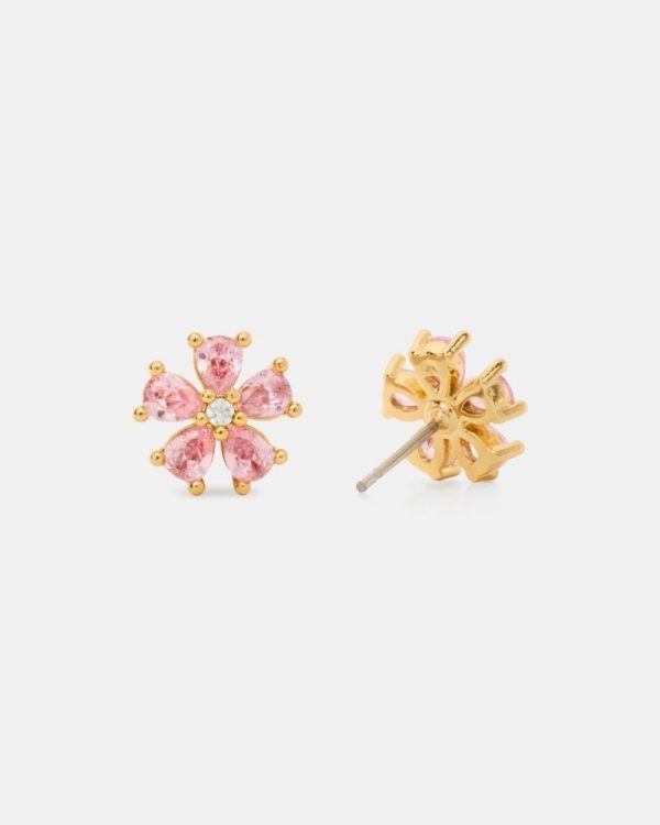 Kate Spade Outlet You're A Gem Flower Studs - Preorder