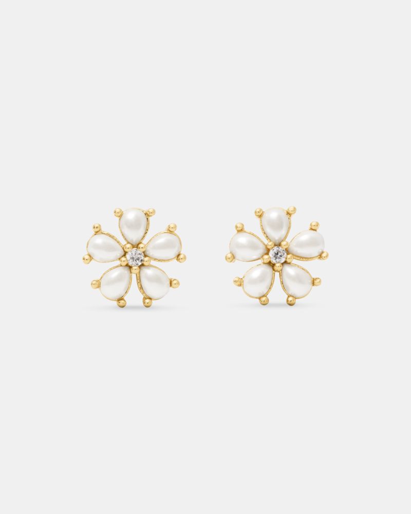 Kate Spade Outlet You're A Gem Flower Studs - Preorder