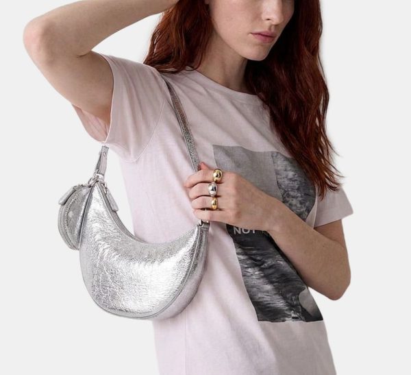 Kate Spade Outlet Duo Crinkle Metallic Mini Shoulder - Preorder