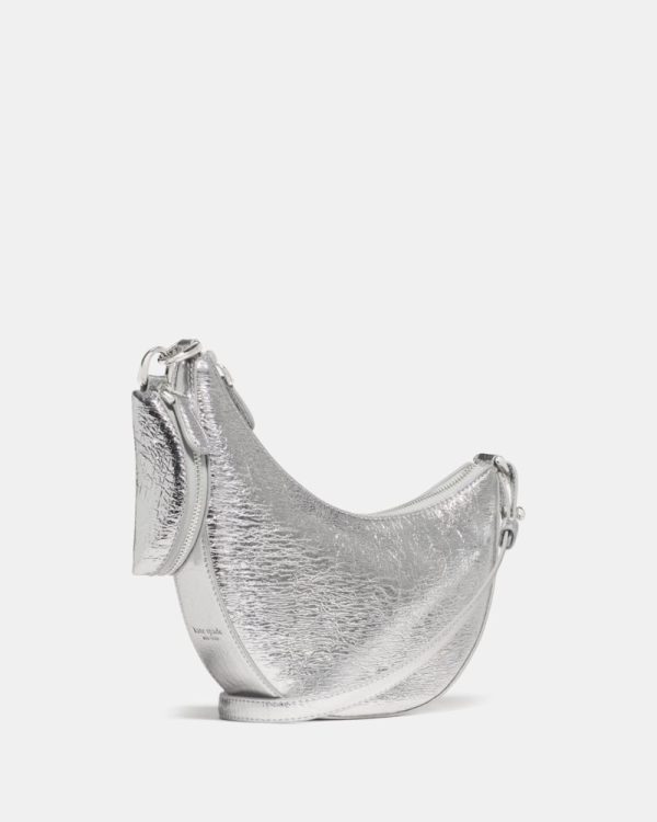 Kate Spade Outlet Duo Crinkle Metallic Mini Shoulder - Preorder