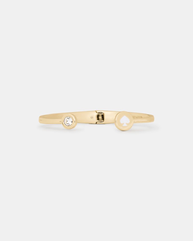 Kate Spade Outlet Spot The Spade Open Hinge Bangle - Preorder