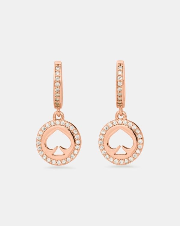 Kate Spade Outlet Spot The Spade Pave Huggies - Preorder