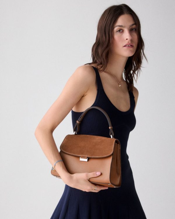 Kate Spade Outlet Riley Suede Top Handle Bag - Preorder