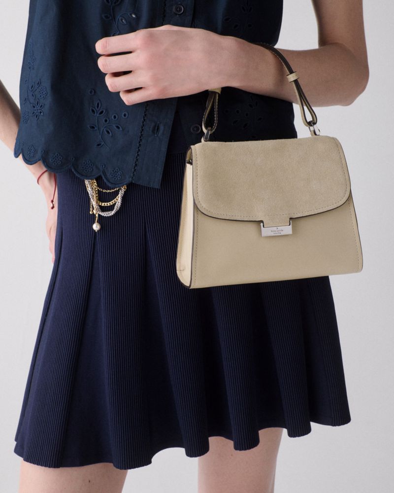Kate Spade Outlet Riley Suede Small Top Handle Bag - Preorder
