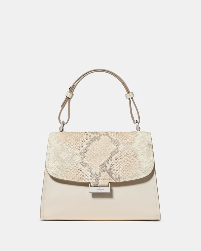 Kate Spade Outlet Riley Snake Embossed Small Top Handle Bag - Preorder