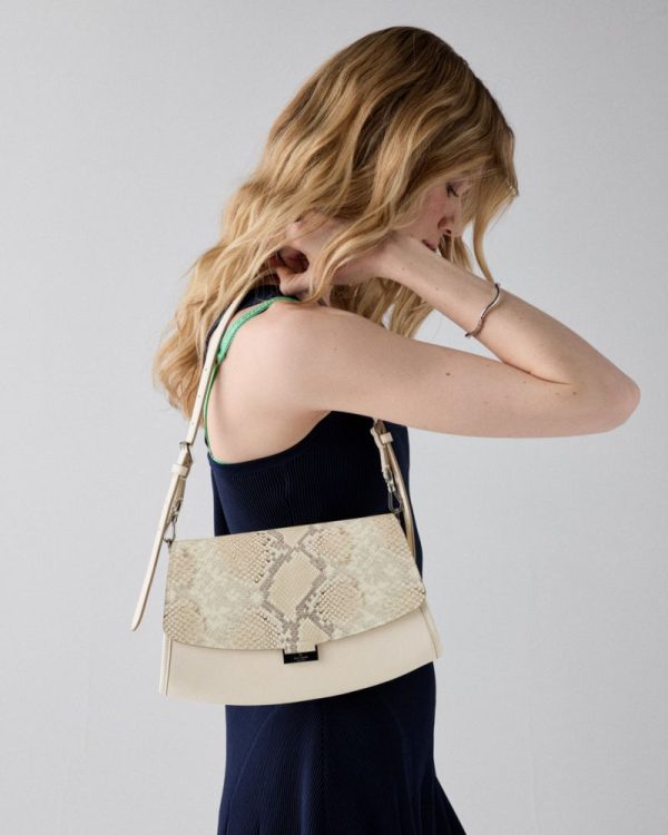 Kate Spade Outlet Ali Snake Embossed Shoulder Bag - Preorder