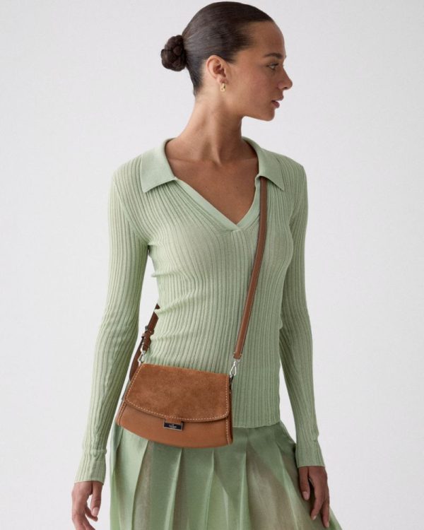 Kate Spade Outlet Ali Suede Mini Crossbody Bag - Preorder