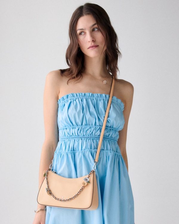 Kate Spade Outlet Margot Floral Chain Medium Convertible Crossbody - Preorder