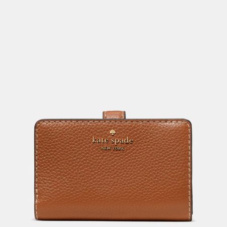 Kate Spade Outlet Medium Bifold Wallet - Preorder — Warm Gingerbread