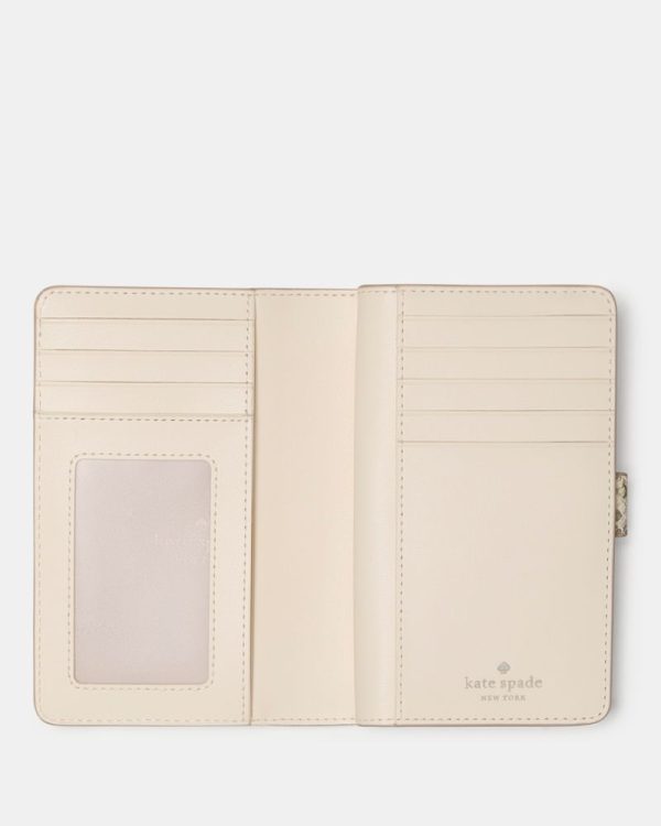 Kate Spade Outlet Snake Medium Bifold Wallet - Preorder