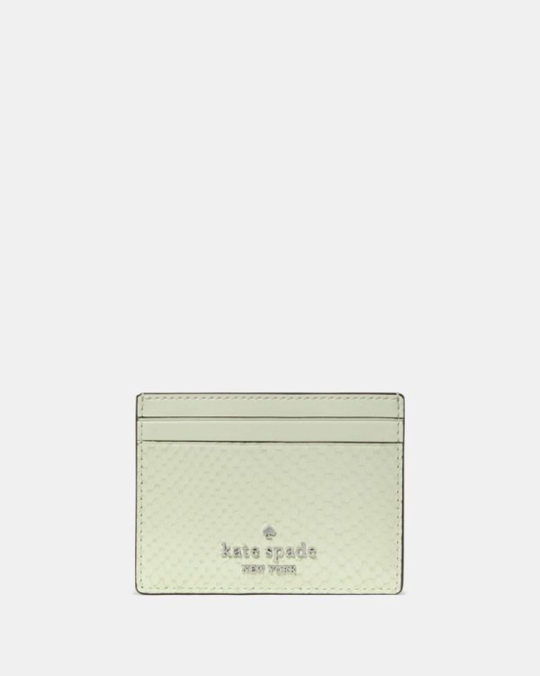 Kate Spade Outlet Snake Small Slim Card Holder - Preorder