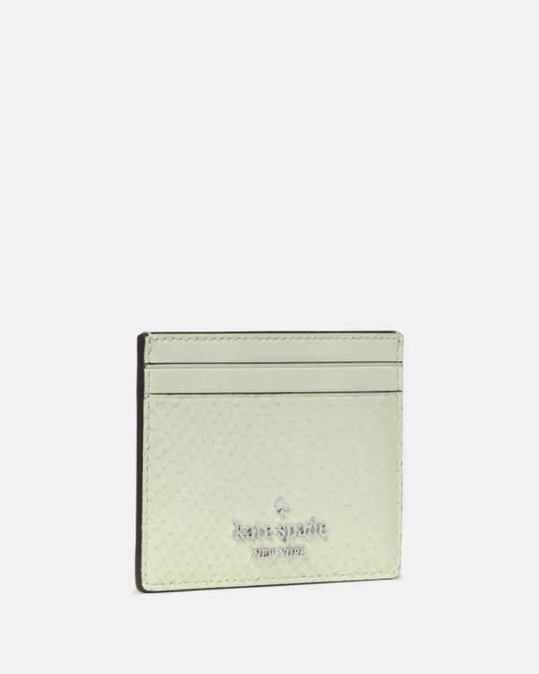 Kate Spade Outlet Snake Small Slim Card Holder - Preorder