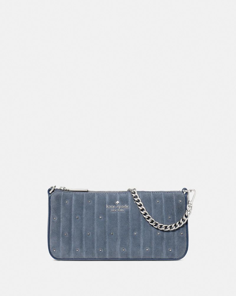 Kate Spade Outlet Gemini Quilted Suede Mini Bag - Preorder