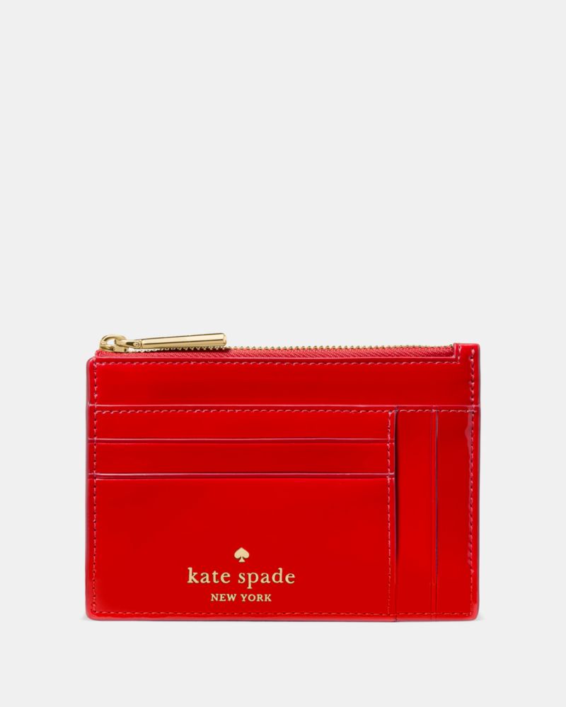 Kate Spade Outlet Patent Large Slim Card Holder - Preorder