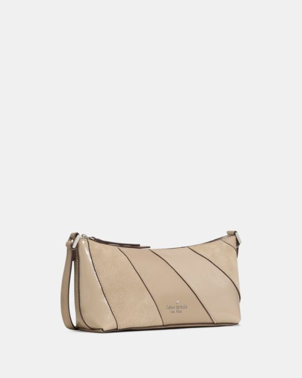 Kate Spade Outlet Lenox Suede Mix Mini Crossbody Bag - Preorder