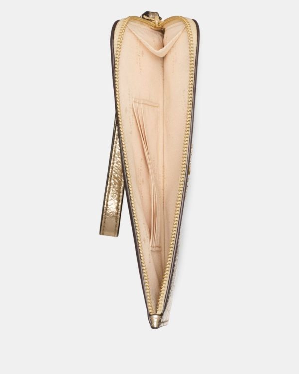 Kate Spade Outlet Lucy Metallic Wristlet - Preorder