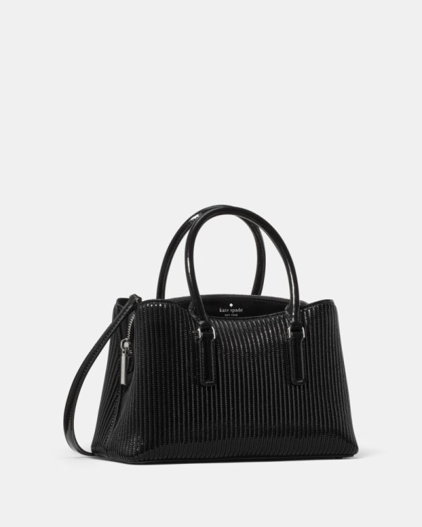 Kate Spade Outlet Thompson Street Shiny Quilted Small Satchel Bag - Preorder