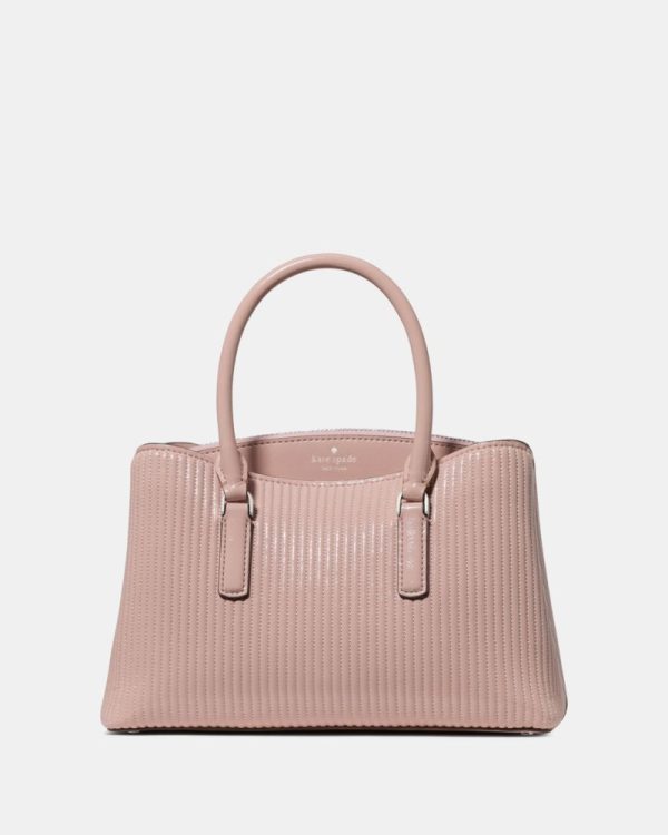 Kate Spade Outlet Thompson Street Shiny Quilted Small Satchel Bag - Preorder