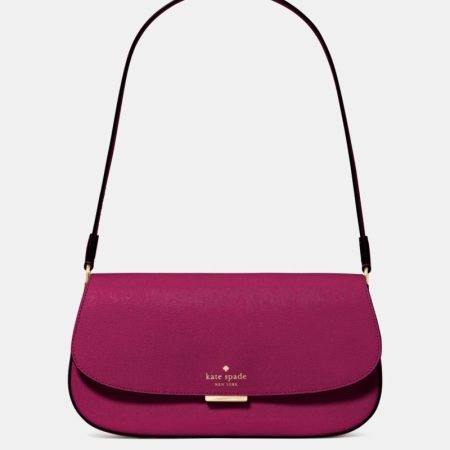 Kate Spade Outlet Quinn Shoulder Bag - Preorder — Dark Raspberry