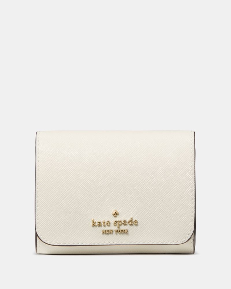 Kate Spade Outlet Textured Patent Small L-zip Wallet - Preorder