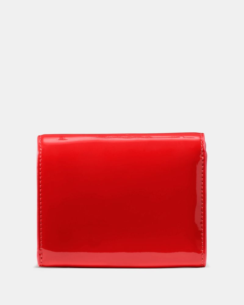 Kate Spade Outlet Patent Small L-zip Flap Wallet - Preorder