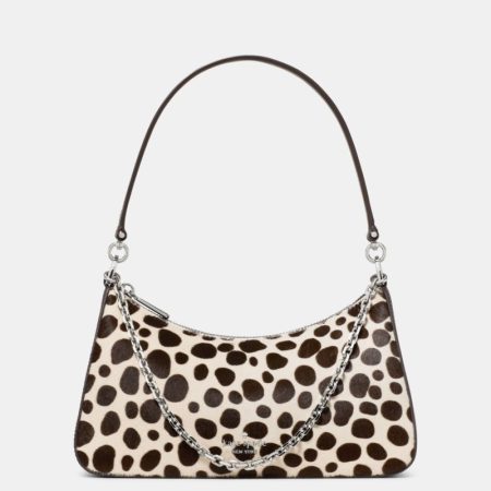 Kate Spade Outlet Margot Haircalf Shoulder Bag - Preorder — Natural Multi