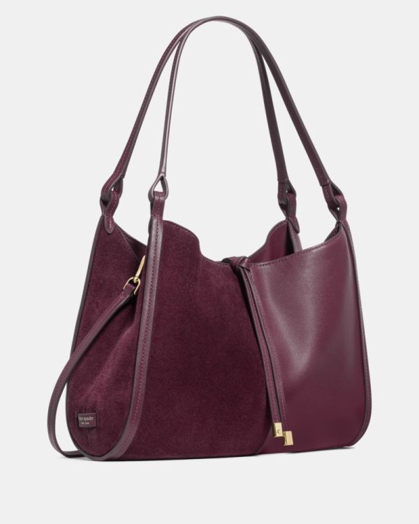 Kate Spade Outlet Reese Suede Shoulder Bag - Preorder