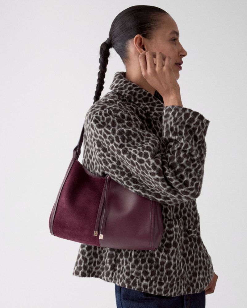 Kate Spade Outlet Reese Suede Shoulder Bag - Preorder