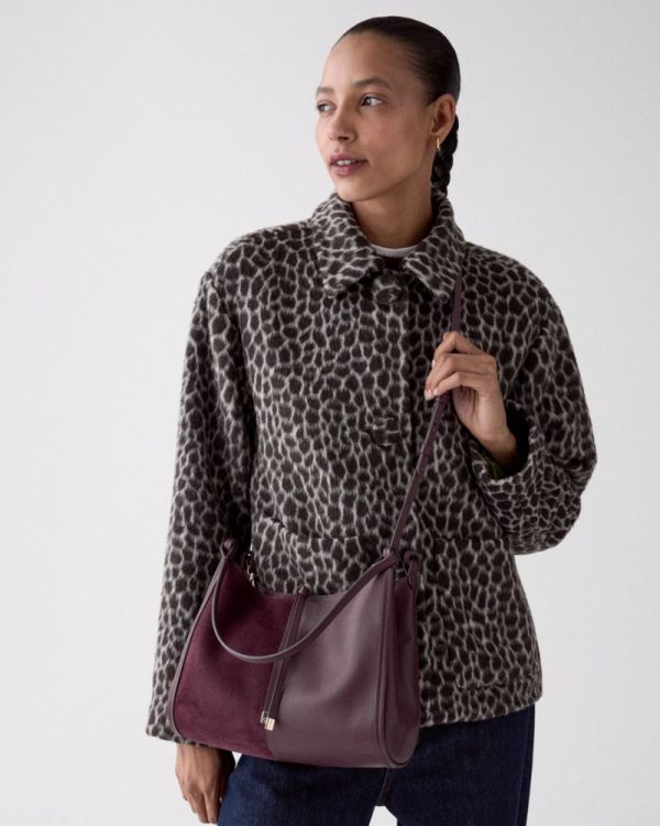 Kate Spade Outlet Reese Suede Shoulder Bag - Preorder