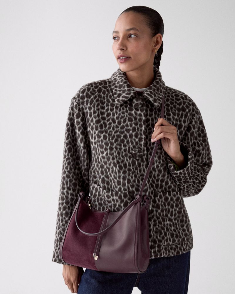 Kate Spade Outlet Reese Suede Shoulder Bag - Preorder