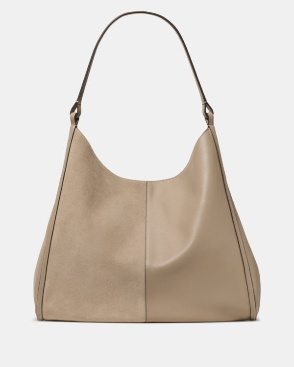 Kate Spade Outlet Reese Suede Large Shoulder Bag - Preorder