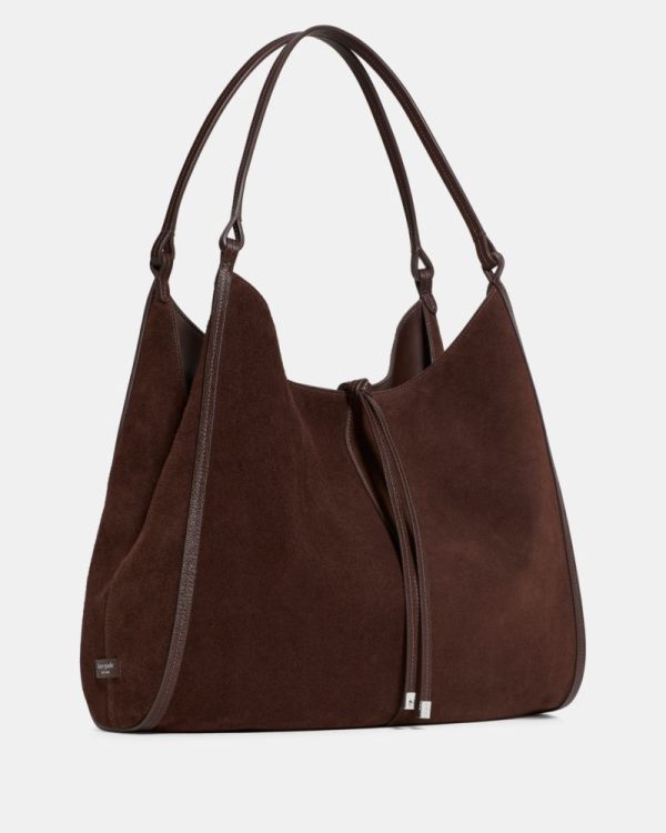 Kate Spade Outlet Reese Suede Large Shoulder Bag - Preorder