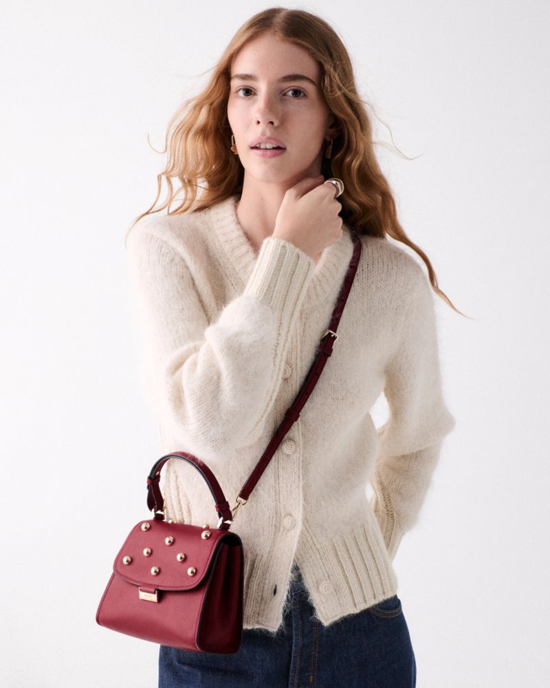 Kate Spade Outlet Riley Studded Small Top Handle Bag - Preorder