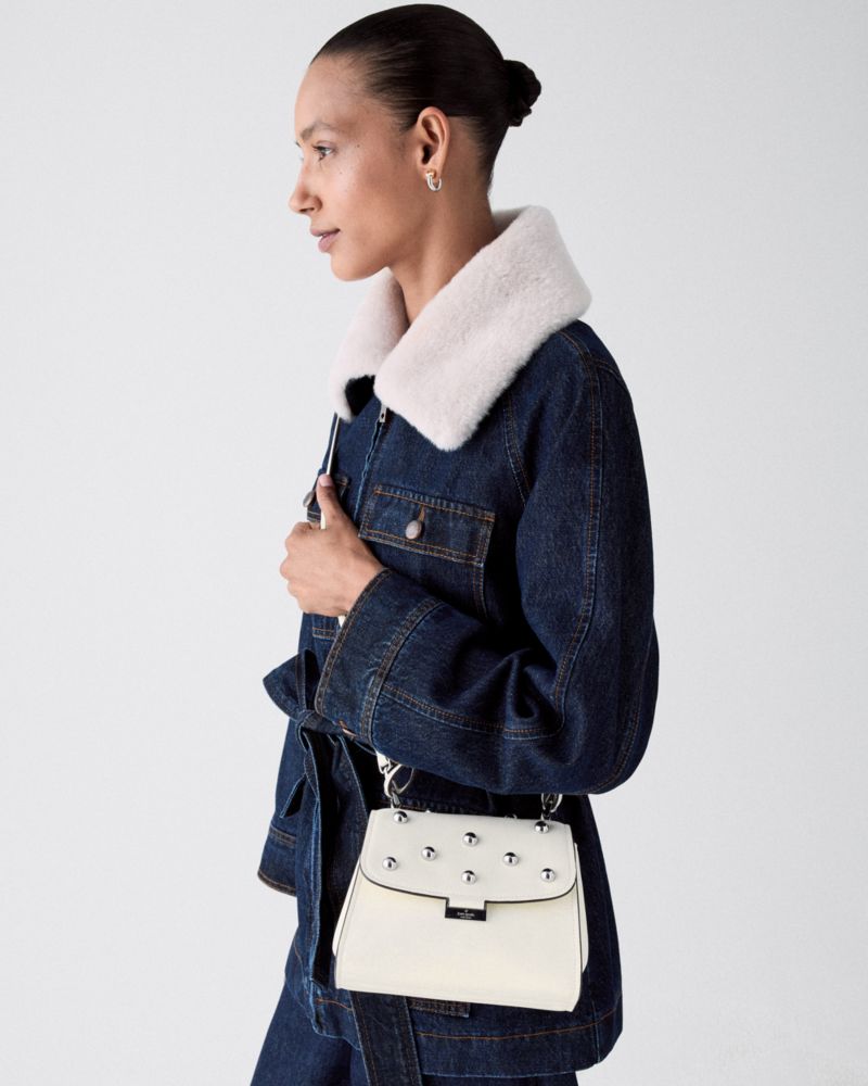 Kate Spade Outlet Riley Studded Small Top Handle Bag - Preorder
