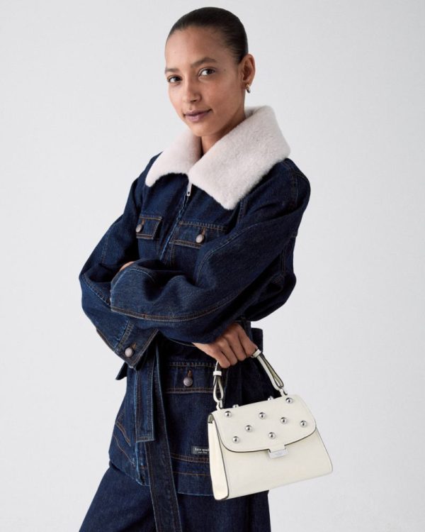 Kate Spade Outlet Riley Studded Small Top Handle Bag - Preorder