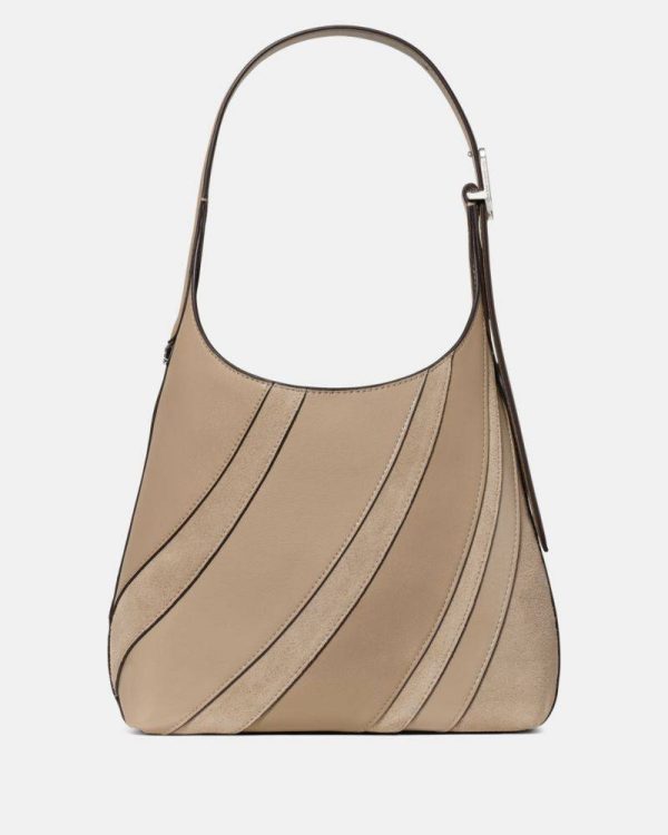 Kate Spade Outlet 454 Suede Mix Small Shoulder Bag - Preorder