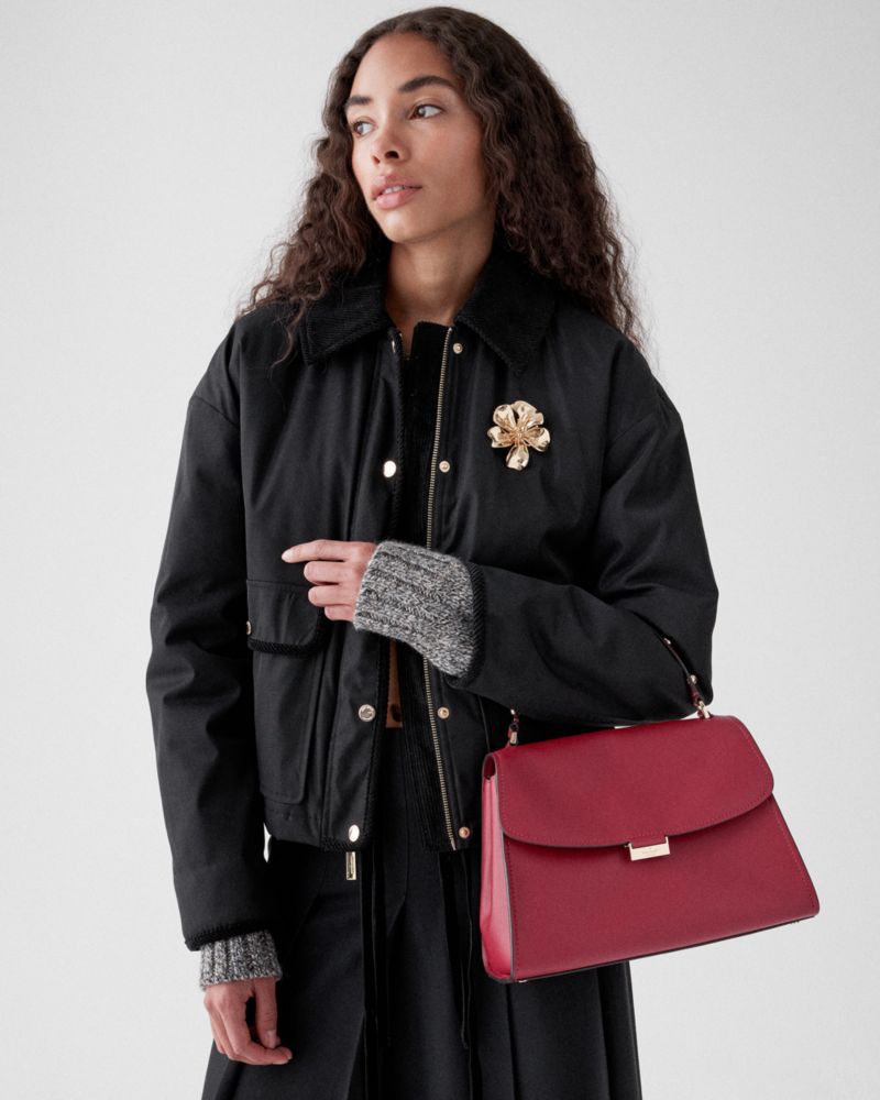 Kate Spade Outlet Riley Studded Top Handle Bag - Preorder