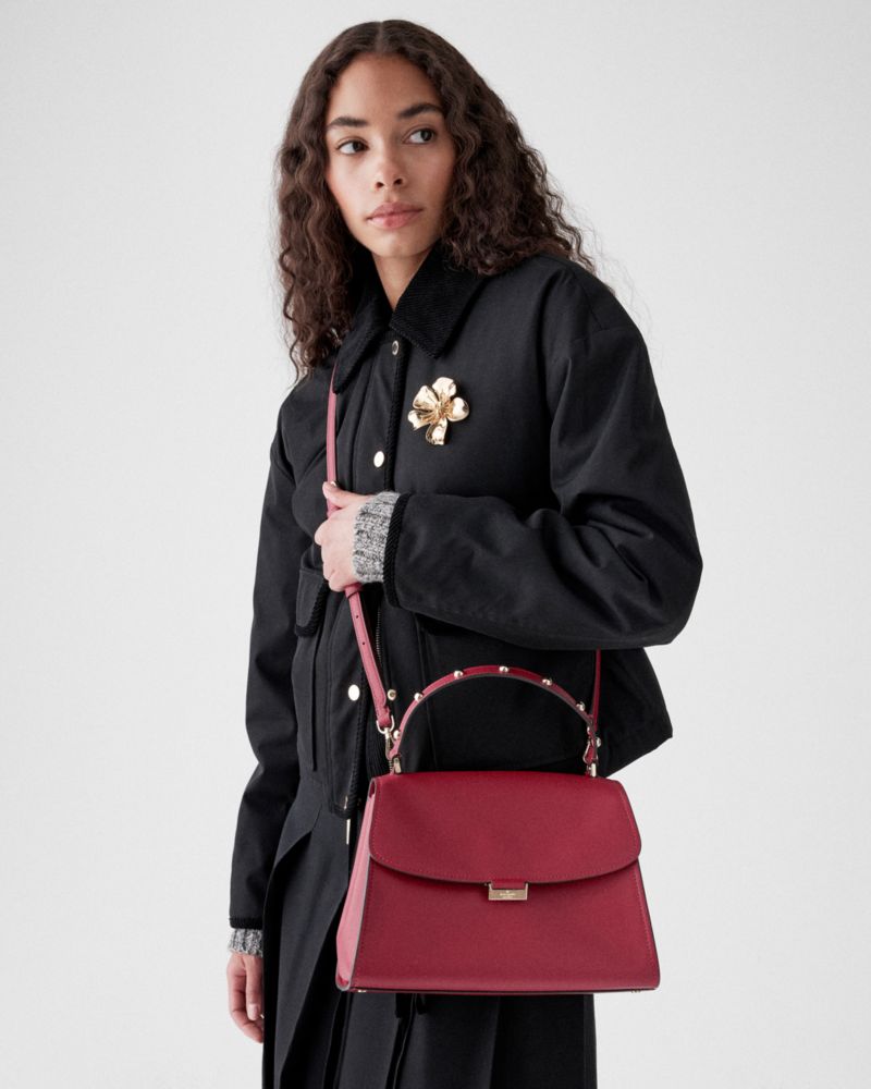 Kate Spade Outlet Riley Studded Top Handle Bag - Preorder