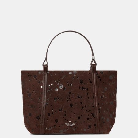 Kate Spade Outlet Marlowe Suede Dots Small Tote Bag - Preorder — Hot Fudge