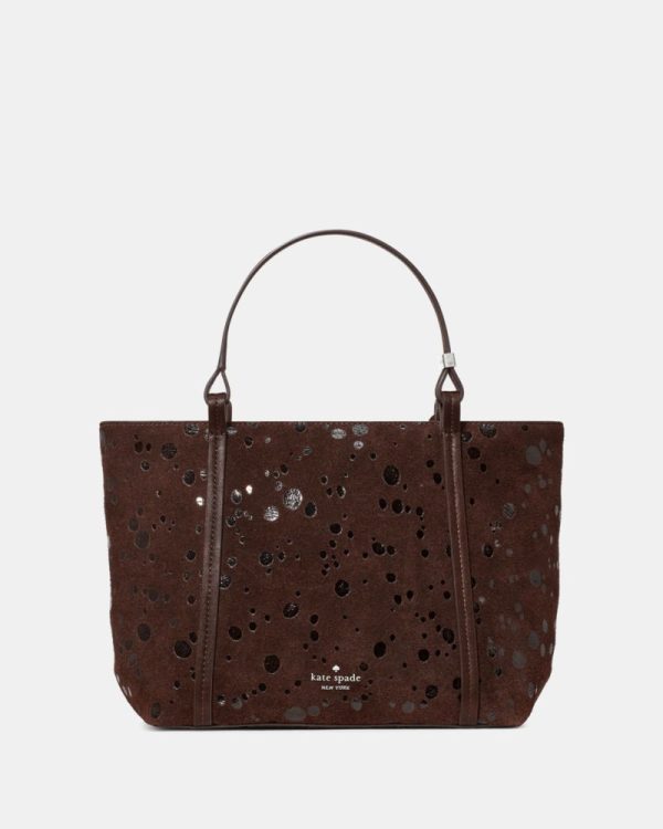 Kate Spade Outlet Marlowe Suede Dots Small Tote Bag - Preorder