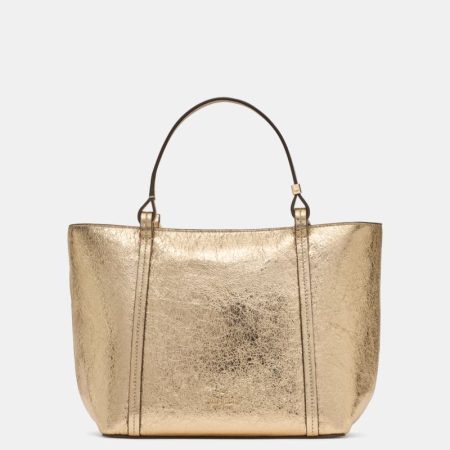 Kate Spade Outlet Marlowe Metallic Small Tote Bag - Preorder — Gold