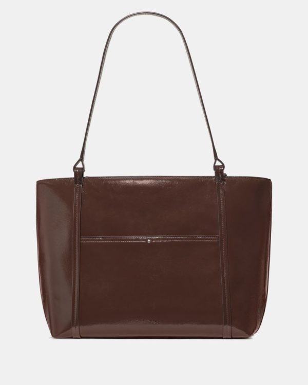 Kate Spade Outlet Marlowe Shiny Leather Tote Bag - Preorder