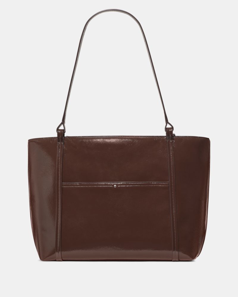 Kate Spade Outlet Marlowe Shiny Leather Tote Bag - Preorder