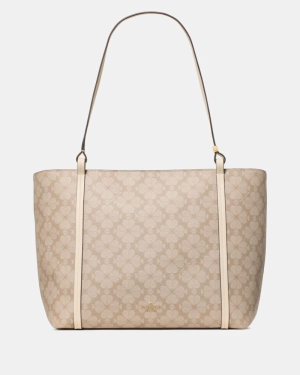 Kate Spade Outlet Marlowe Spade Flower Coated Canvas Tote Bag - Preorder