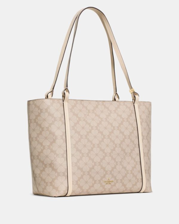 Kate Spade Outlet Marlowe Spade Flower Coated Canvas Tote Bag - Preorder