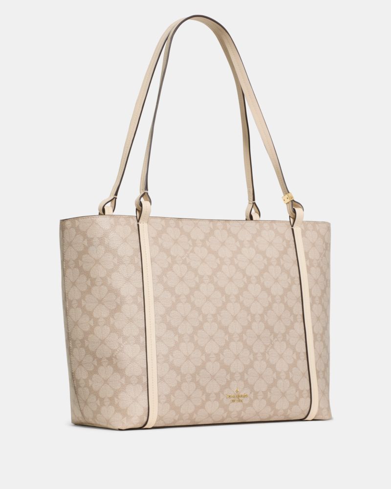Kate Spade Outlet Marlowe Spade Flower Coated Canvas Tote Bag - Preorder